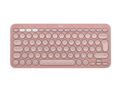Klawiatura Logitech K380s Pebble Keys 2 różowy
